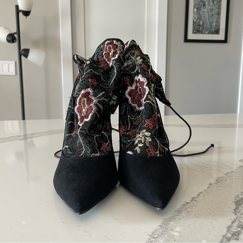 Zara Embroidered Boots - image 5